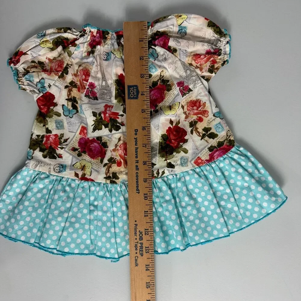 Elizabeth & Me Made In Alabama Baby Girls Vintage Inspired Dress Size 6 Months